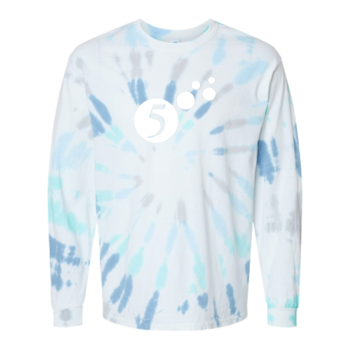 Energyby5 - Tie-Dyed Long Sleeve T-Shirt