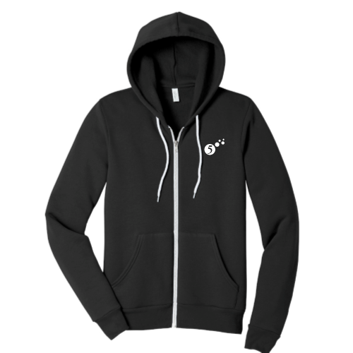 Energyby5 - Unisex Sponge Fleece Full-Zip Hooded Sweatshirt