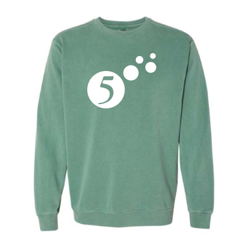 Energyby5 - Pigment-Dyed Crewneck Sweatshirt
