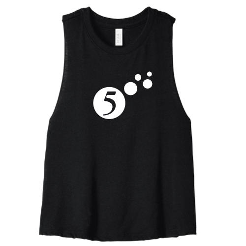 Energyby5 - Bella+Canvas Women's Racerback Cropped Tank