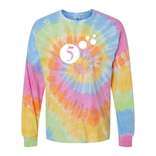 Energyby5 - Tie-Dyed Long Sleeve T-Shirt